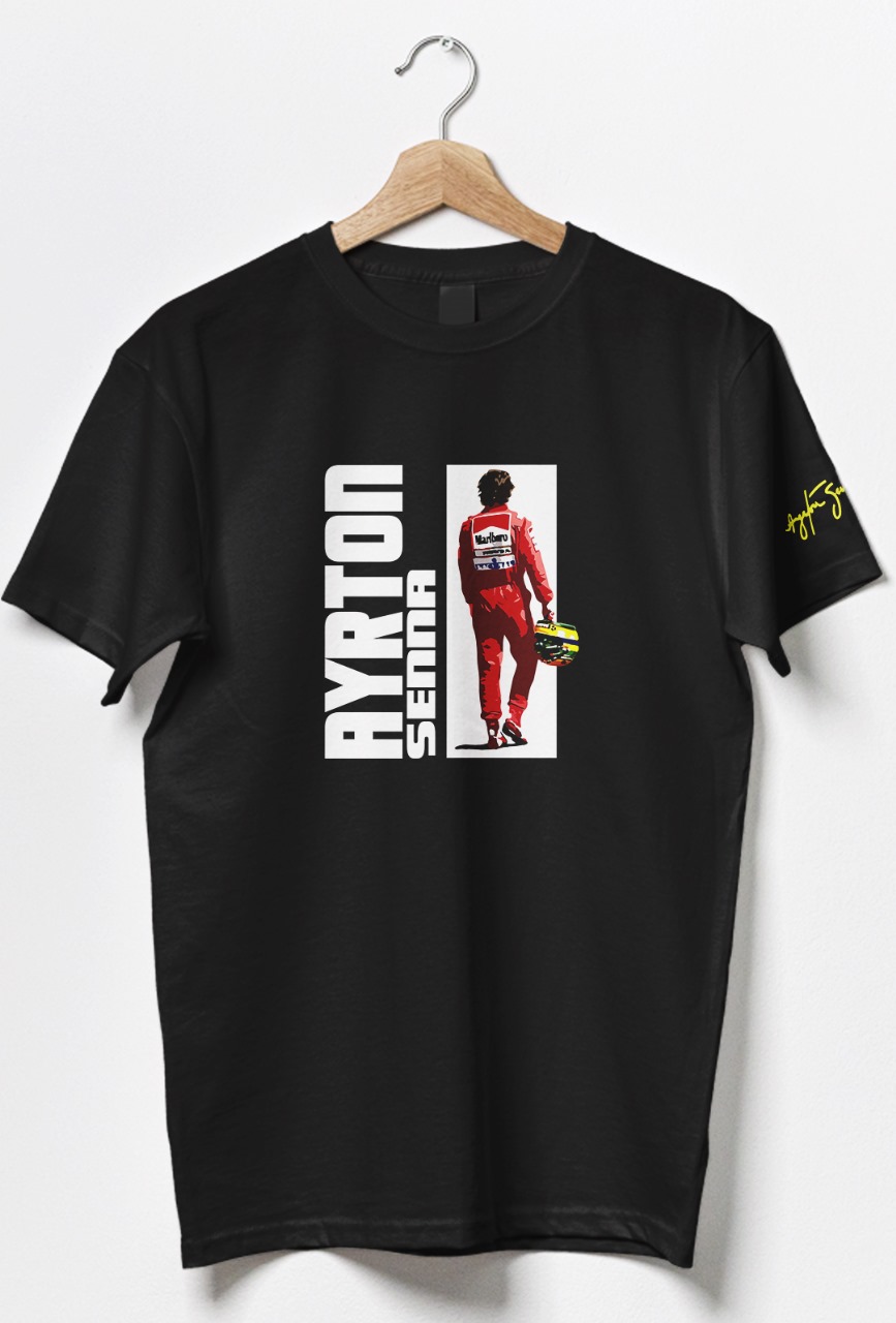 1 Senna T-shirt red print